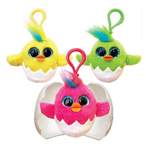 Move2Play Easter Egg Toy, Perfect Easter Basket Stuffer with a Stuffed Animal Inside.