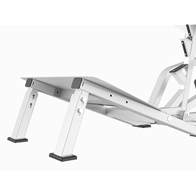 Hack Squat Machine, Plate Loaded V Squat Machine, Lower Body Special Leg Machine fit 2 Plate
