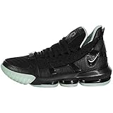 Nike Lebron XVI 16 Glow Mens Cd2451-001, Black/Glow, 12 Women/10.5 Men