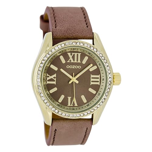 Oozoo C5733 – Uhr für Frauen, Leder-Armband
