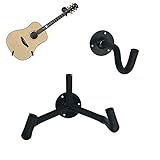 Fácil de montar e instalar, tornillos de montaje incluidos, y muy estable, guitarra no incluida.