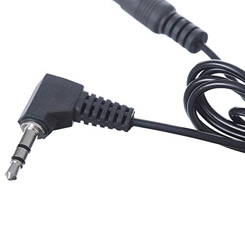 Protear Aux Cable 3.5Mm Auxiliary Audio Cable Aux Cord 90 Degree Right Angle Compatible Headphones, Car/Home Stereos Headphones & More- Black #TOP4