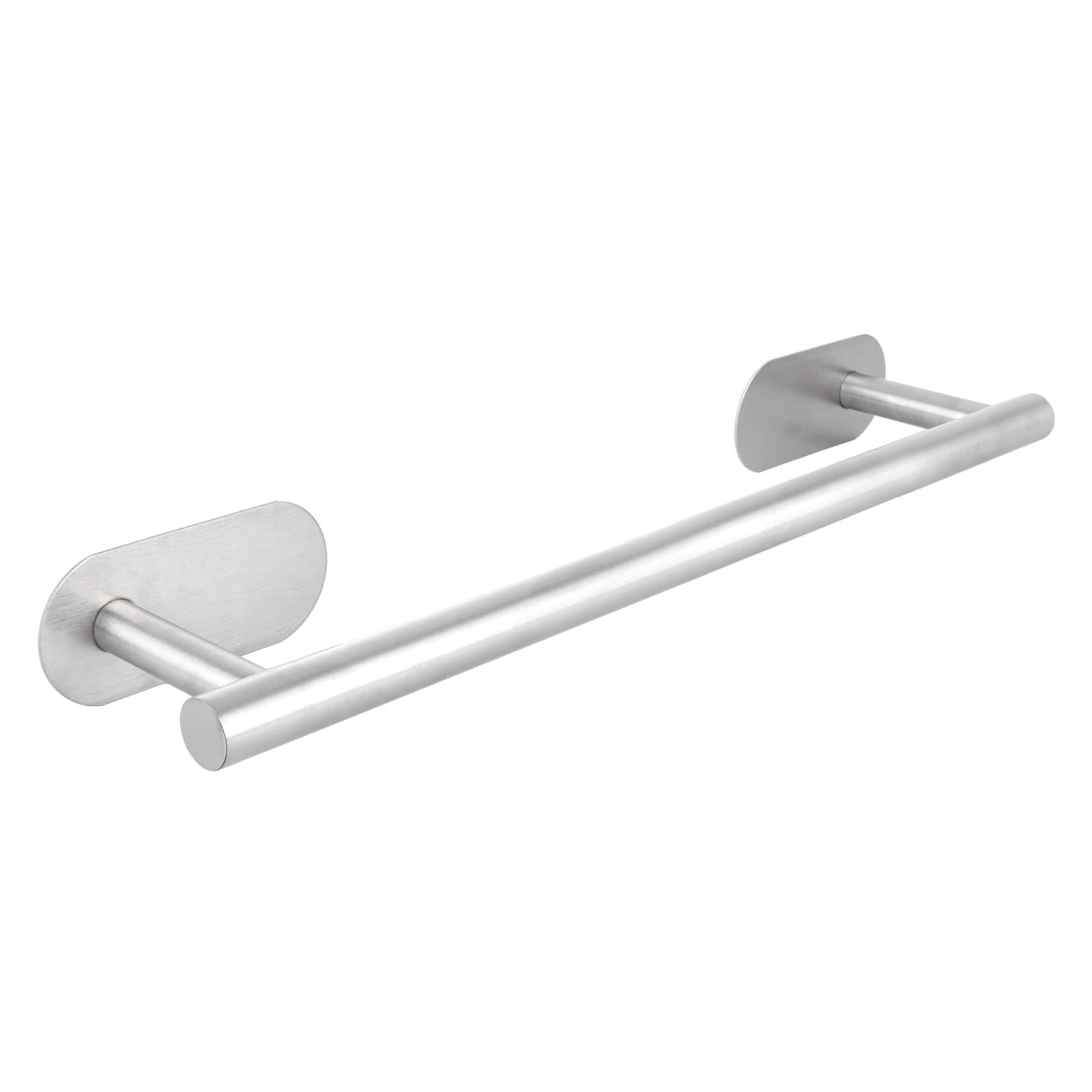 ASelected SUS 304 Towel Rails 40CM Wall Mounted Hand Towel Holder Self Adhesive Towel Bar Stainless Steel for Kitchen Bathrooms Brushed Finish