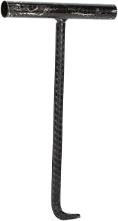 OSALADI Manhole Cover Hook Drill Accessories Manhole Cover Lifter Roller Shutter Door Hook Iron Hook Spring