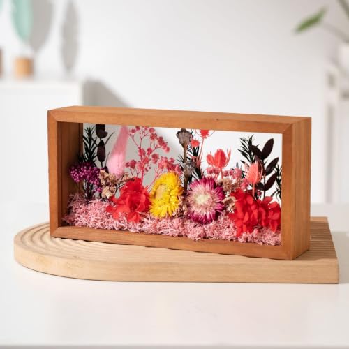 CLRDIVA Dried Flower Frame Kit: DIY Unique Long-Lasting Home Decor Crafts