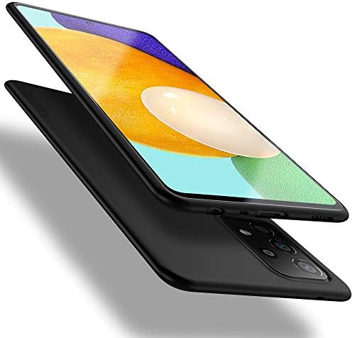 Cover Carbon Per Oppo A52 Custodia Nera Opaca in Silicone Tpu Morbida