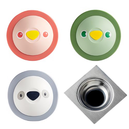NJCXOLA 3er-Pack Silikon Badestopfen Abflussstöpsel Silikon für Dusche...