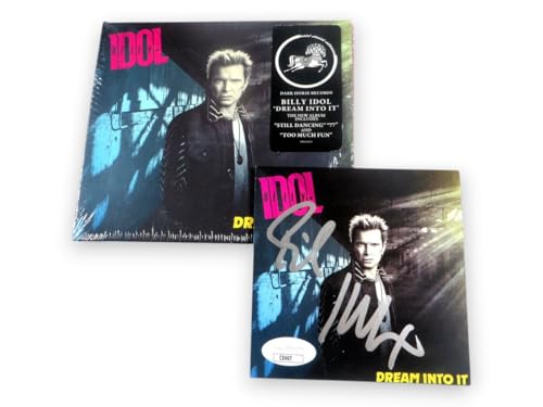 Billy Idol Signed Autographed CD Insert Dream Into It