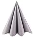 Produktbild finemark 100 Stück Papierservietten Silber 33 x 33 cm Tissue kleine Servietten 3- lagig Hochzeit Geburtstag Cocktail Tischdekoration
