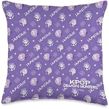 Kpop Demon Hunters HUNTR/X Officially Licensed Throw Pillow