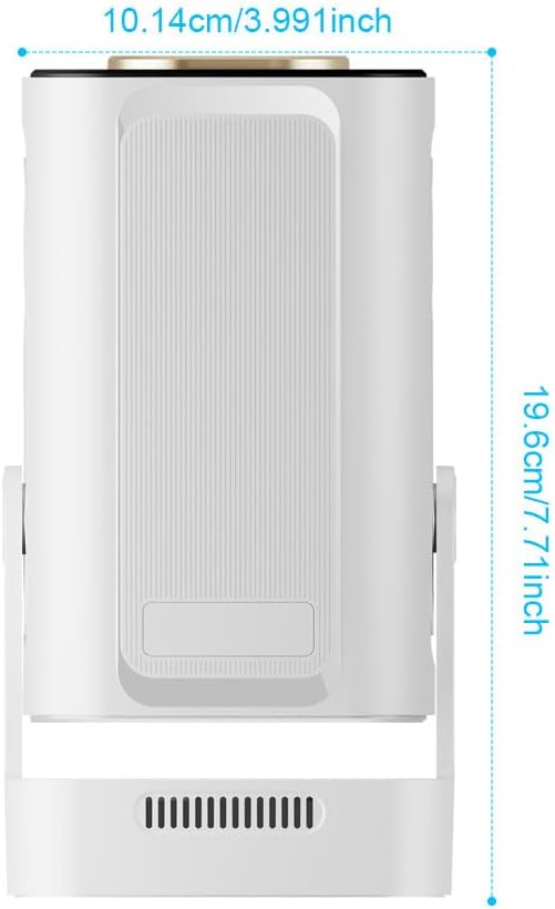 Crelander HY310PRO Mini Projector dimensions