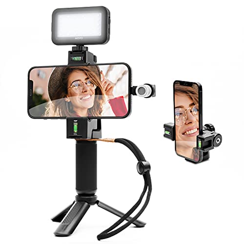 Free Shipping Offer Movo Mini Lightning Microphone for iPhone Vlogging Kit Mobile Phone Accessories - iPhone Accessories, Cell Phone Holder, LED Camera Light, iPhone Tripod Stand - Photography Accessories for Cell Phones