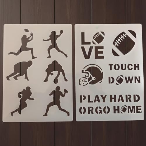 Golf Stencil – Sports Theme Reusable Template for Painting, Walls,