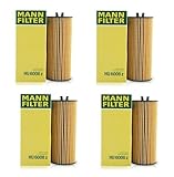Set of 4 Engine Oil Filters For W205 C117 X218 C207 W463 R231