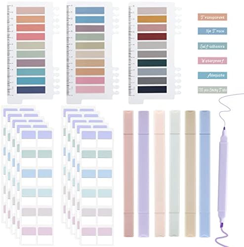 Roamall Book Annotation Kit Book AnnotationTabs 720PCS Sticky Tabs for ...