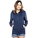 Underhood of London Zipper Hoodies for Women | Women's 100% Organic Cotton Zip up Hooded Sweatshirt