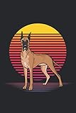  Great Dane Vapor: 6x9 Ruled Notebook, Journal, Daily Diary, Organizer, Planner