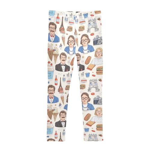 KLL 4th July American Independence Day Toddler Girls Legging Fashion Full Length Sweatpants Sports2