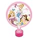 Produktbild Lexibook LTP100DP Disney Princess Neon Lampe, Kinderzimmer mit Nachtlicht, Farbe Dekoratives trendiges Licht für Mädchen mit Cinderella, Belle und Rapunzel, Pink