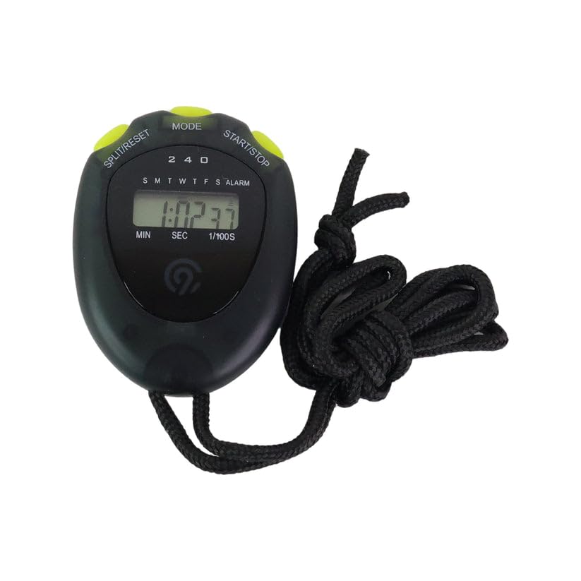 Digital Sports Stopwatch Timer with Split Lap Timing Large Display Fitness Running Training Stopwatch-image-22
