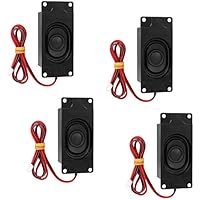 LuluDa 4Pcs Altavoces Multimedia Estéreo,Altavoz para Pequeño