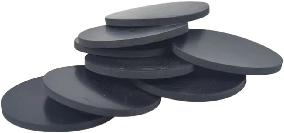 10pcs NBR Rubber Gasket Set - Round Oil Resistant Seal (Diameter 10-100mm) Thickness 1.5mm Suitable for Automobile/Pipeline/Machinery Equipment Repair(100mm)