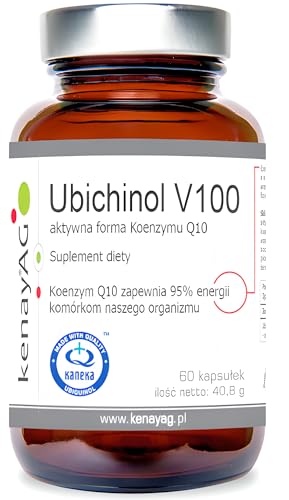Ubiquinol coenzyme Q10 100mg KenayAG complément antioxydant fatigue