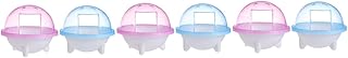 minkissy 6 Peças Hamster Banheiro Chinchila Casa De Banho Pet Chuveiro Suprimentos Banheiro Hamster Gerbil Prato De Banho De Areia Gerbil Banheiro Pequeno Recipiente Pequeno Animal