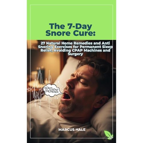 The 7-Day Snore Cure Audiolibro Por Marcus Hale arte de portada