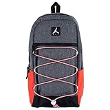 Breite: ca. 17 cm Jordan Rucksack All Ground Grau Code 9A0483-GEH