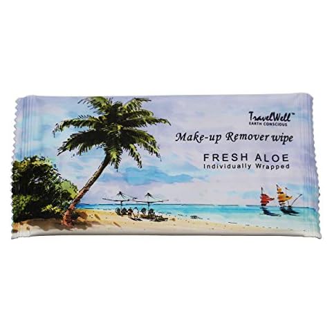 TRAVELWELL Makeup Remover Wipes with Aloe - 500 Count Cover
