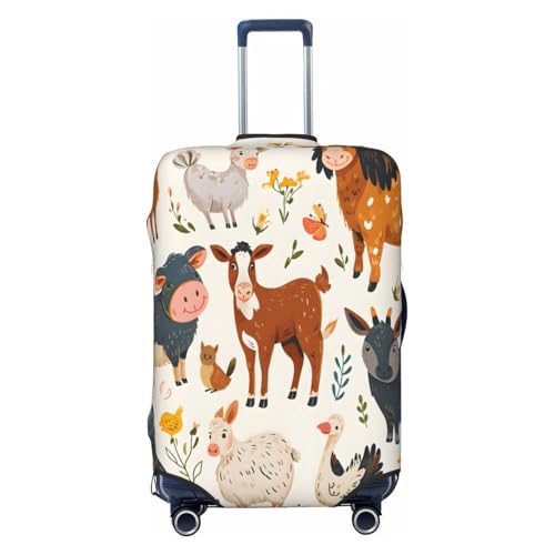 [PELVON] Farm Cow Chick ���s�p�ו��J�o�[ �L�k�� �X�[�c�P�[�X �J�o�[ ����\ ���h�~ �ו��J�o�[ S-XL, �}���`�J���[ �T�C�Y�FXL