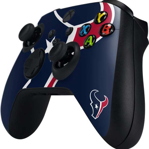 Skinit Decal Gaming Skin Compatible with Xbox Series X Controller - Officially Licensed NFL Houston Texans Large Logo Design