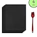 Produktbild HQCM BBQ Grillmatte 16" x 13" 6er Set, Wiederverwendba Silikon Backmatte, 100% Antihaft FDA Zugelassen Teflon zum Grillen und Backen, Barbecue Matte für Holzkohlegrill, elektronischen Grill, Backofen