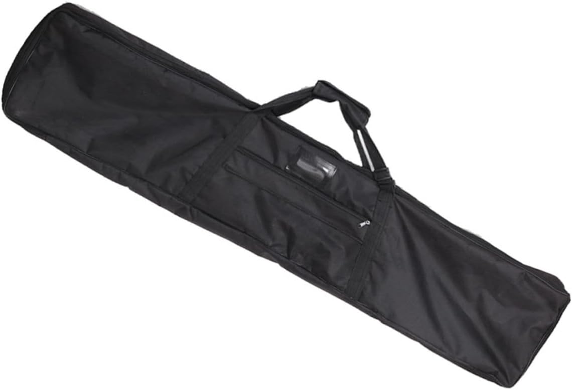 BESPORTBLE Canvas Recurve Bow Storage Bag Large Capacity Shoulder Pouch for Hunting Supplies Washable and Durable Tote Bag for Outdoor Use Black