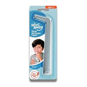 HiccAway Hiccup Straw Stops hiccups Fast! Clinically Proven Hiccup Relief for All Ages