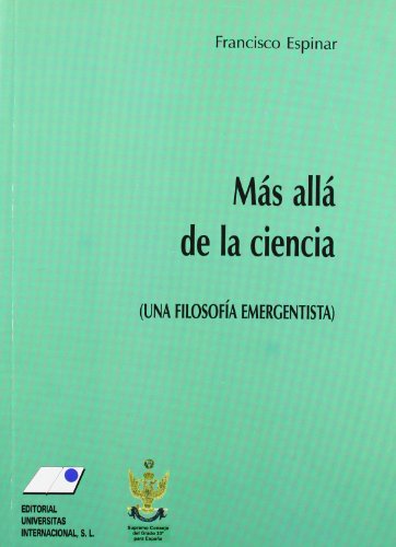 Portada de MÁs allá de la ciencia Una filosofía emergentista