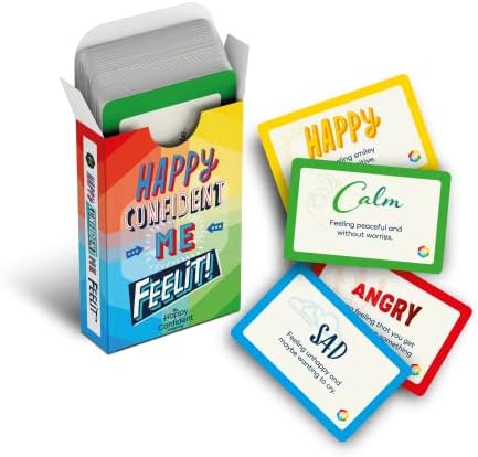 Happy Confident Me FEELIT! THE FEELINGS CARD GAME FOR THE WHOLE FAMILY