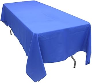KaitatsuSen Oblong Rectangular Polyester Fabric Tablecloth, Charcoal, 70x90-Inch(178x228cm)