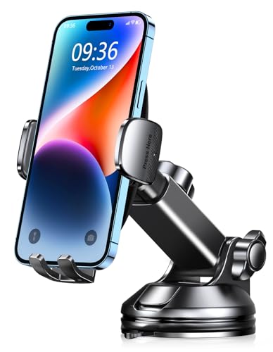 CIRYCASE Porta Cellulare Auto, 2025 [Aspirazione Ultra Potente] Supporto Telefono Auto, 360°...