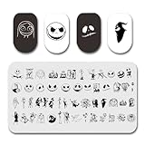 Halloween Nail Stamper Kit - Nightmare Christmas & Day of the Dead Nails - DIY Salon Stamping Plate