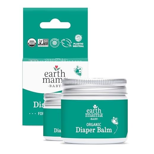 Earth Mama Organic Diaper Balm Multipurpose Baby Ointment | EWG Verified, Petroleum & Fragrance Free with Calendula for Sensitive Skin, 2-Fluid Ounce (2-Pack)