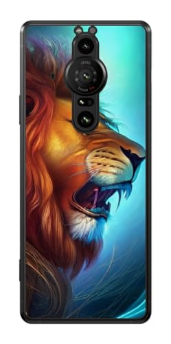 ClearView Sony Xperia PRO-I XQ-BE42�p �v�����g �w�� �ی� �t�B���� ���{�� AI�摜YK ���C�I��1�iLion 1�j
