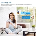 Wireless Video Doorbell with Indoor Ring Chime, Enhanced Security with AI Human Detection, 2-Way Audio, Night Vision,Real-Time Alerts, Cloud Storage, Smart Home Protection - Image 5