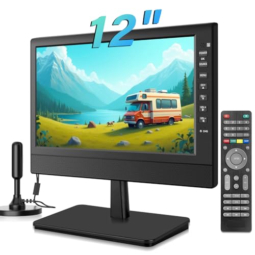 Jexiop 12-Inch portable television