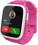 XPLORA XGO 3 - wasserdichte Telefon Uhr für Kinder - 4G, Anrufe, Nachrichten, Schulmodus, SOS-Funktion, GPS, Kamera und Schrittzähler - 2 Jahre Garantie (ROSA)