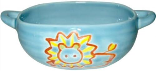 066057 Gratin Dish, Made in Japan, Lion Gratin/Arita Ware Japanese Gratin Dish Porcelain/Size(cm) 6.7 x 4.3 x 2.0 inches (17 x 11 x 5 cm), No