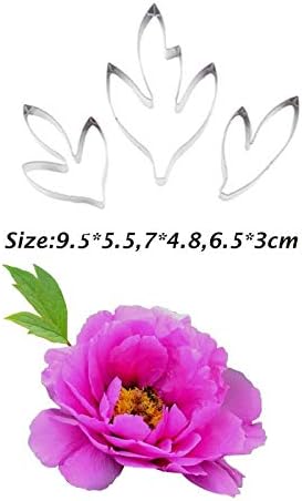 Miniatura 2 de Molde de silicona de flores y hojas de peonía, molde de fondant, herramientas de decoración de pasteles, Gumpaste de chocolate, molde de Sugarcraft