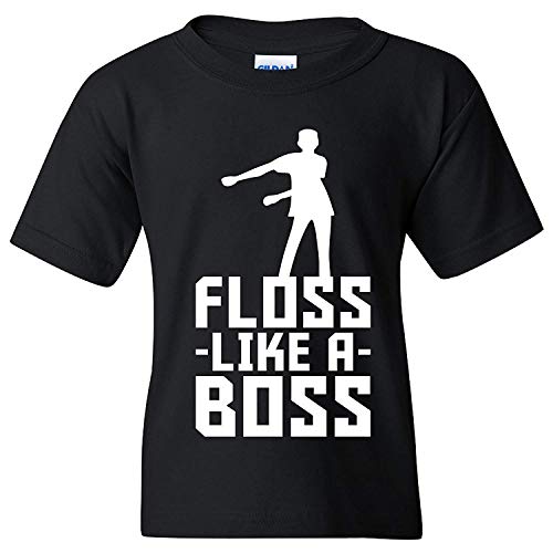 Kids Floss Like A Boss - Flossin Dance Funny Emote Youth T Shirt