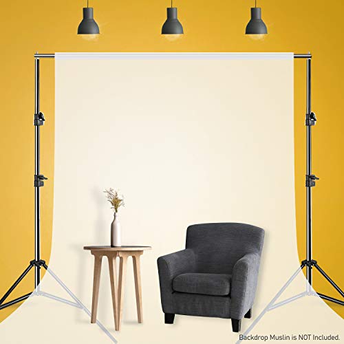 Julius Studio 10 Feet Wide Photography Photo Muslin Background Support Stand Backdrop Crossbar Kit, Backdrop Support Stand With Carry Bag, Jsag576 #TOP1